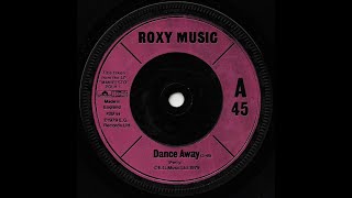 Roxy Music Dance Away Vinyl [upl. by Mansoor]