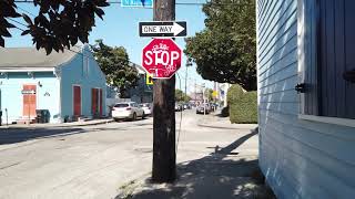 WALKING THROUGH FAUBOURG MARIGNY AND BYWATER 9TH WARD NEW ORLEANS [upl. by Aronow356]