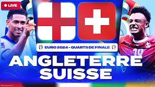 🔴 ANGLETERRE  SUISSE LIVE 🏴󠁧󠁢󠁥󠁮󠁧󠁿🇨🇭  🔥 QUART DE FINALE   EURO 2024  LIVEDIRECT [upl. by Esbenshade]