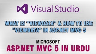 ASPNET MVC 5 Tutorial In Urdu  What is ViewData amp how to use ViewData In ASPNET MVC 5 [upl. by Nhar]