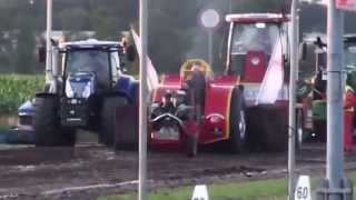 Modified 25 t Edewecht Tractor Pulling 18072015 [upl. by Elleuqram]