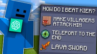 Minecraft Manhunt But AI Makes The Twist [upl. by Toogood]