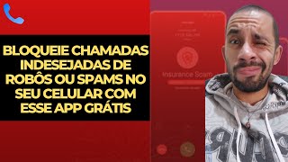 Como bloquear chamadas desconhecidas no celular App Truecaller como usar [upl. by Yvaht]