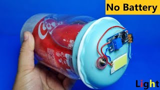 DIY Flashlight Powered by Water  Water Powered light  How to Make a Torch without Battery [upl. by Aicella]