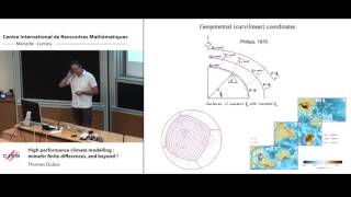 Thomas Dubos High performance climate modelling  mimetic finite differences and beyond [upl. by Xel]