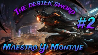 Wild rift Maestro Yi Montage  the sword of light 2 [upl. by Toille]