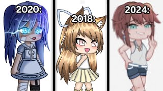 Gacha Edits OVER THE YEARS 😳 [upl. by Shih669]