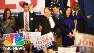 Doug Jones’ Alabama Victory Speech Full  NBC News [upl. by Aitnas]