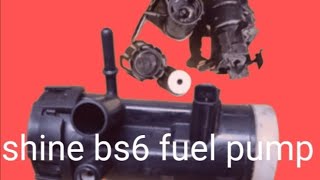 shine bs 6 fuel pump repair  hindi SB lever [upl. by Ruff]