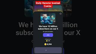 Hamster Kombat combo Daily [upl. by Rotow]