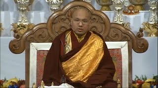 Karmapa conduct the recognition of Bokar Rinpoche [upl. by Zelikow38]