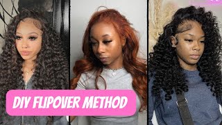 DIY FLIPOVER QUICKWEAVE 2024  BEST HAIR TO USE FOR A QUICKWEAVEVERY DETAILED LINKS INCLUDED [upl. by Sherman]