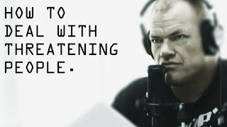 How To Deal With Threatening People in Public  Jocko Willink [upl. by Ellita]