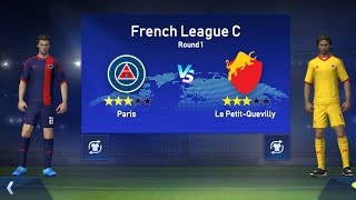 Paris vs le petitQuevilly football league French league samba [upl. by Theurer]