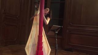 Lavinia Meijer Tomorrows Song Ólafur Arnalds Harp Paris 2017 [upl. by Sachsse732]