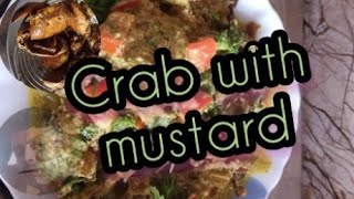 crab with mustard chilli powder free। কাঁকড়ার জিভে জল আনা রেসিপি গুঁড়ো লঙ্কা ছাড়া। [upl. by Nolak911]