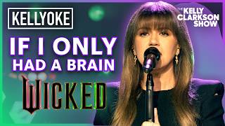 If I Only Had a Brain From The Wizard of Oz  Kelly Clarkson Kellyoke Cover [upl. by Bricker]