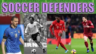 4 Types of Defenders in Soccer [upl. by Yzzik434]