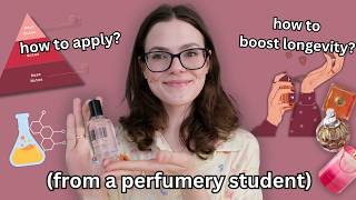 PERFUME 101 how to increase longevity how to apply explaining terminology etc [upl. by Adnam]