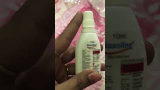 Use saline nasal solution spray every 2hr in a day like subscribe babycare [upl. by Natassia883]