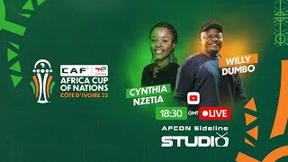 AFCON Sideline Studio  Côte dIvoire vs DR Congo  Semi final [upl. by Ebberta160]