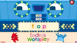 Endless Wordplay Adventure Learn to Read and Spell with HOP MOP amp TOP Characters in English [upl. by Adarbil]