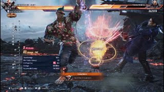 Tekken 8 optimal max damage normal hit launcher combos for Jack 8 [upl. by Archaimbaud]