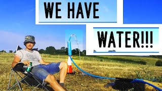 Borehole WATER PUMP install  OFF GRID [upl. by Avrenim726]