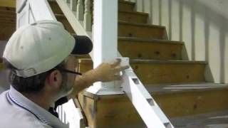 ASK SOUTHERN Part 2 of 3  How to Install a Stair Rail System [upl. by Rasec]