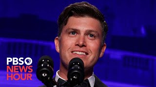 WATCH SNLs Colin Jost headlines 2024 White House Correspondents Dinner [upl. by Chaiken81]