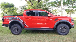 2023 Ford Ranger Raptor Code Orange Color  Exterior and Interior Walkaround [upl. by Enom]