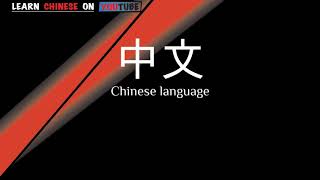 Zhōngwén  中文   English meaning Chinese ideograms and pronunciation [upl. by Saxen]