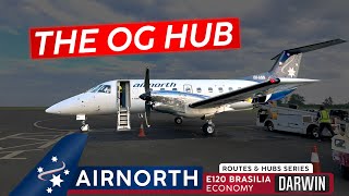 Australias ORIGINAL Hub · AIRNORTH E120 Brasilia Economy 🇦🇺 Darwin ✈ Dili 🇹🇱 · The Classy Route [upl. by Cynthea]