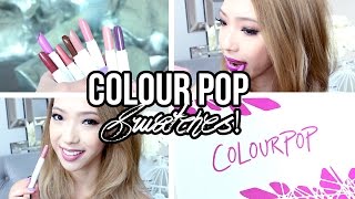 ColourPop Lippie Stix amp Pencils Swatches [upl. by Aborn]