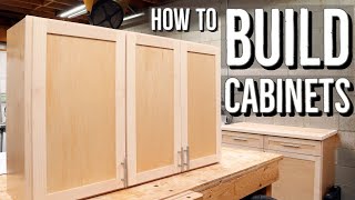 How to Build Wall Cabinets [upl. by Nitneuq300]