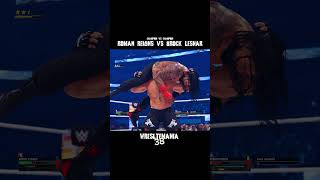 ROMAN REIGNS VS BROCK LESNAR  WM 38 wwe romanreigns brocklesnar wrestlemania edit [upl. by Rizas]