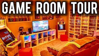 2019 HUGE Game Room Tour   MVG [upl. by Tloh]