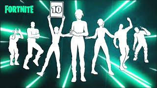 Top 25 Fortnite Dances With The Best Music [upl. by Antoinette]