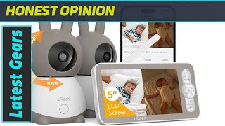 ieGeek 2K SplitScreen Baby Monitor The Ultimate Peace of Mind [upl. by Amadeo378]