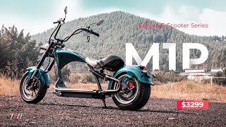 Eahora Emars M1P 2000W Harley Style Electric Scooter Chopper [upl. by Arykat]