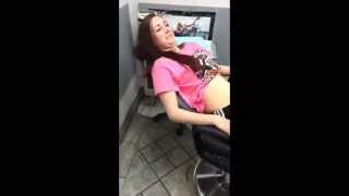 Belly Button Piercing experience 14 yr Old [upl. by Lunette]