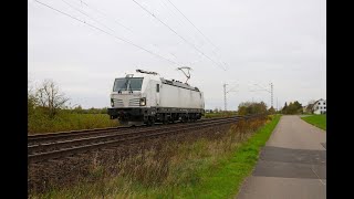 Siemens Vectron 193 4347 Solo in Babenhausen Hessen [upl. by Dimphia]