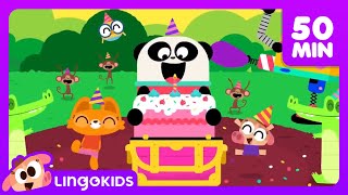 ACTION SONGS FOR KIDS 🙌🎶 Nursery Rhymes  Lingokids [upl. by Kathye]