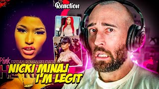 NICKI MINAJ FT CIARA  IM LEGIT MUSICIAN REACTS [upl. by Llennoj]