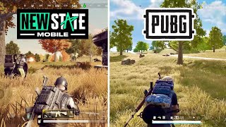 PUBG PC vs PUBG New State Mobile  Details and Physics Comparison [upl. by Naves630]