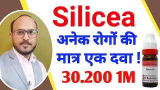 Silicea Homeopathic Medicine  Silicea 30 2001M Use in Hindi  silicea Benefit Silicea Use [upl. by Zemaj]