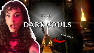 trans egirl beats DARK SOULS for the first time [upl. by Topping]