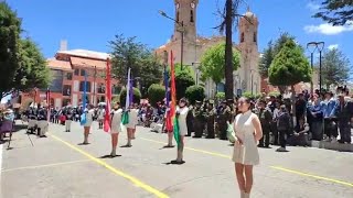 Desfile escolar por el 10 de noviembre Potosí Bolivia 2024 [upl. by Javler477]