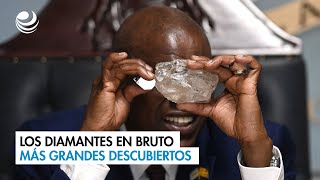 Los diamantes en bruto más grandes descubiertos [upl. by Muhcan]