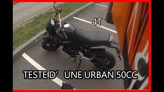 TESTE DUNE URBAN 50CC 4T BEAU BRUIT [upl. by Amyas]